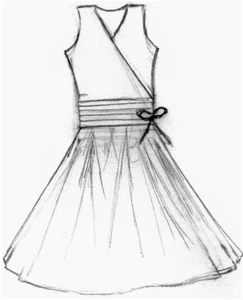 Simple Dress Designs Sketches Hd Wallpaper Gallery