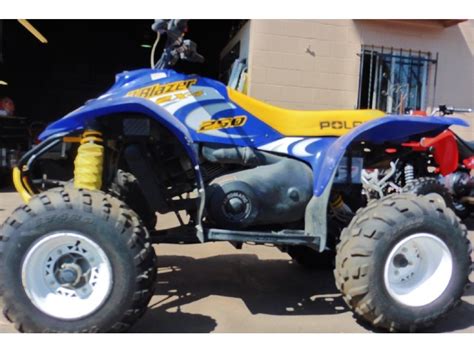 New set of s22 pirelli hypersport tyresshort levers (also have the original)after market gripsjust been serviced. Polaris Trail Boss 250 Motorcycles for sale