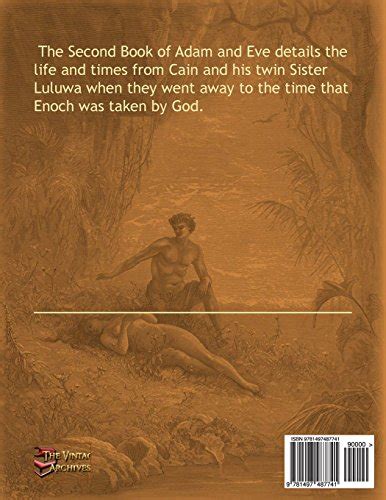 The Second Book Of Adam And Eve The Forgotten Books Of Eden Volume 2