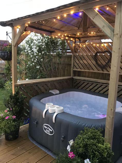 From 'diy network', this patio privacy screen is meant to hide a hot tub, but you could use it for any backyard privacy issue. Pin on Hot tubs/outdoor showers