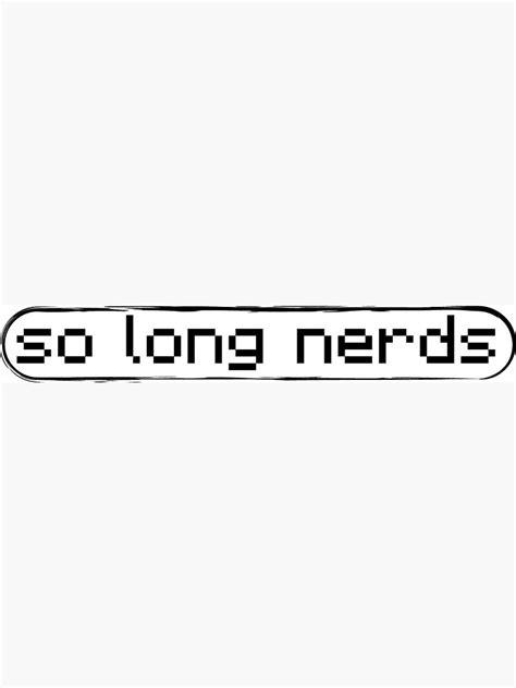 So Long Nerds Technoblade Poster For Sale By Amahansi Redbubble