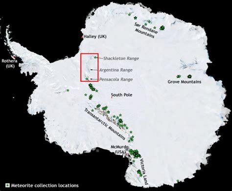 Hunt For Antarcticas Missing Meteorites Bbc News