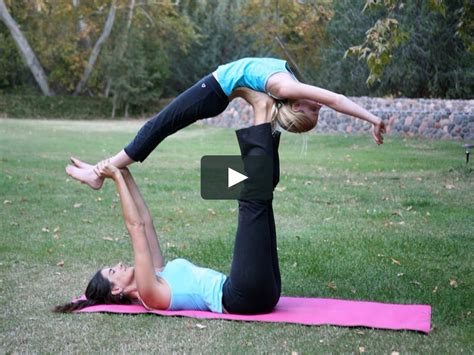 Benefits of yoga poses for 2 person. Family Acro Yoga on Vimeo