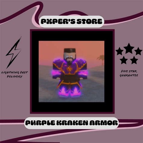 Purple Kraken Armor L Gpo