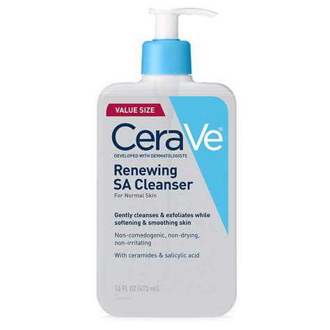 Cerave Sa Cleanser Salicylic Acid Cleanser With