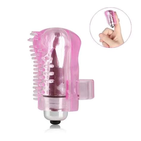 Silicone Female Masturbator Mini Vibrator Finger Vibrator G Spot Stimulation Clit Vibration