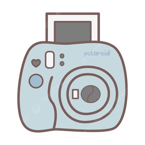 Cartoon Polaroid Camera