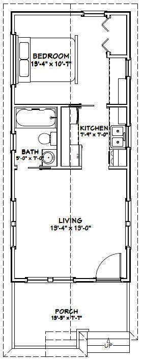 The plan includes roof and wall framing details, electrical plans, foundation and floor plans, and more. 32 Cabin Plans moreover 12 X 20 Cabin Floor Plans on 18 x 32 house | Tiny house floor plans, 1 ...