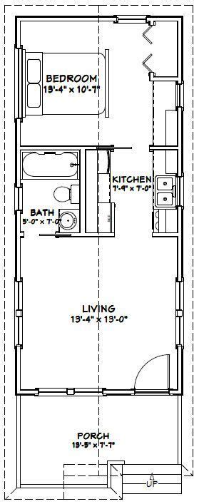 Explore the 20x20 cabin plan, and enjoy the minimalist aesthetic. 32 Cabin Plans moreover 12 X 20 Cabin Floor Plans on 18 x 32 house | Tiny house floor plans, 1 ...
