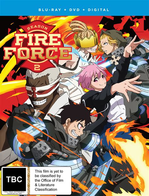 Fire Force Season 2 Part 1 Blu Ray In Stock Buy Now At