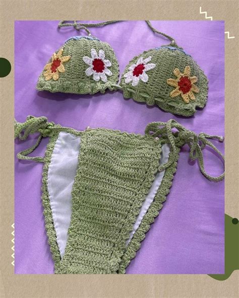 Biquini Croche Jade Picon R14990