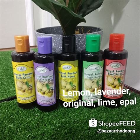 All ingredients can be found here easily. MINYAK RAMBUT BUAH KERAS AL-KHAIRI | Shopee Malaysia