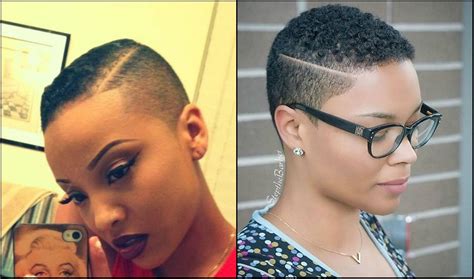 African American Women Fade Haircut Wavy Haircut