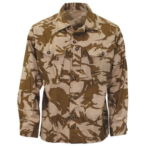Genuine British Army Desert Camo Field Jacket Size L To Xxl Nos Free