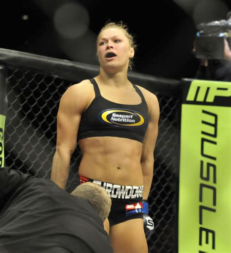 Ronda Rousey Kicking Ass Photo 17