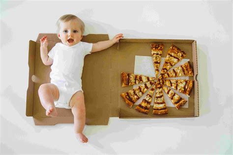 The Internet Is Eating Up These Pizza Baby Milestone Pics