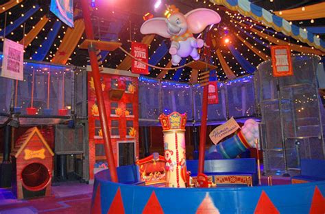 Preview Inside The New Dumbo Ride Big Top Where Walt