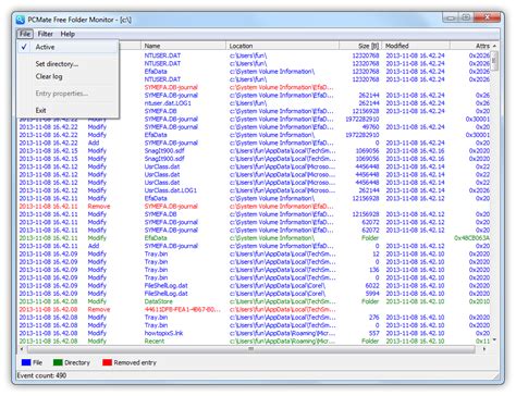 PCMate Free Folder Monitor - Free File & Folder Monitor Software - Monitor Folders