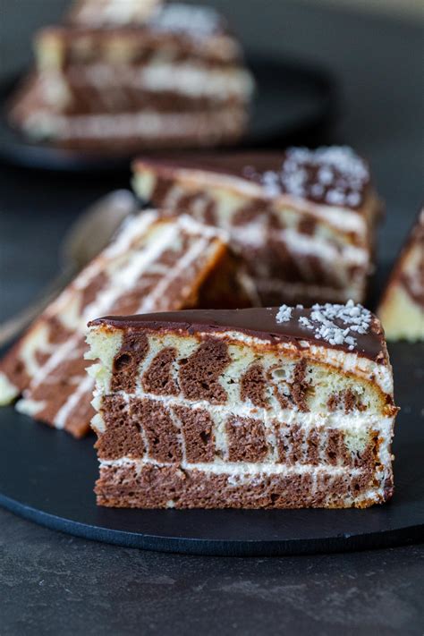 Zebra Cake Recipe The Classic Momsdish