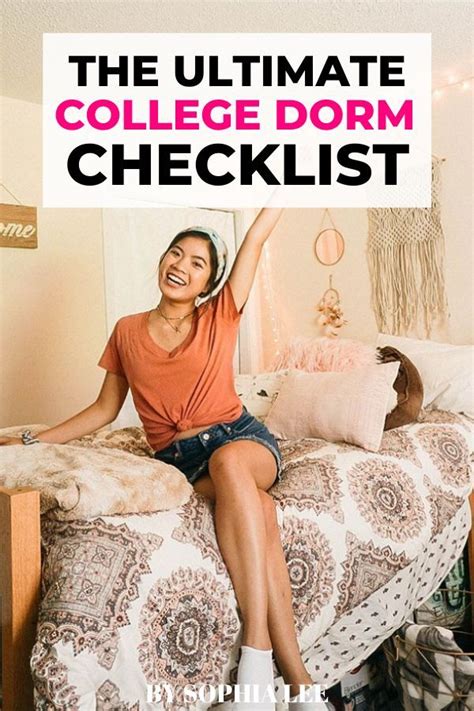 This Dorm Room Packing List Seriously Helped Me Not Forget So Many Things College Dorm Checklist
