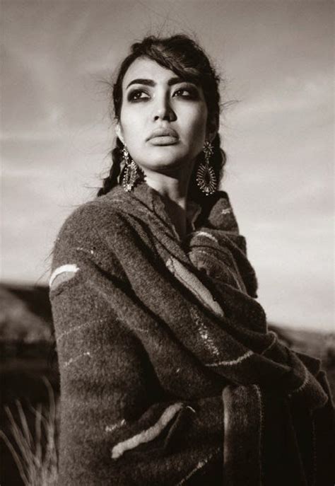Native American Model Nikki Bishop Is A Member Of The Shawnee Nation