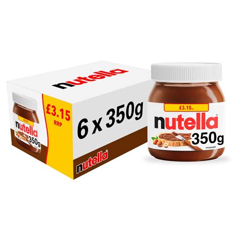Nutella Hazelnut Spread With Cocoa 350g Bb Foodservice