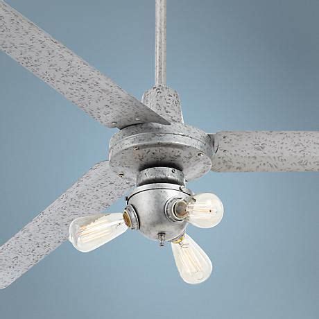 Having a fan in the living room or bedroom is a great way to improve air circulation and make the room cooler in hot weather, but you also need to focus on providing light to the environment. 60" Turbina™ Galvanized Edison 3-Light Ceiling Fan ...