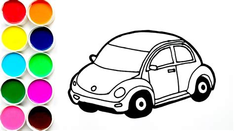 Dibujos Para Colorear De Carros | Dibujos I Para Colorear