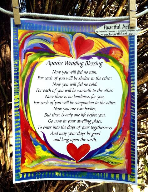 Native american gifts of love. APACHE WEDDING BLESSING. | Gift Ideas | Pinterest ...