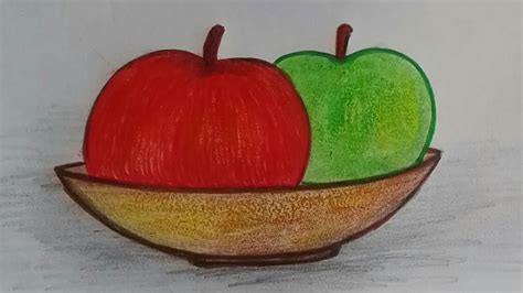 How To Draw Still Life Of Apples Youtube