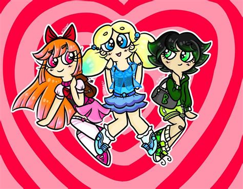 The Powerpuff Girls By Crystal Sushi On