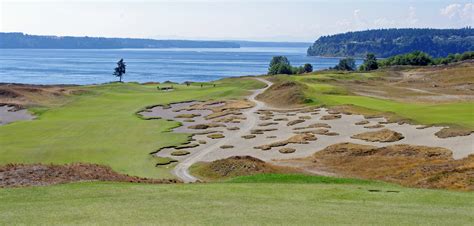 Chambers Bay And Salish Cliffs Golf Course Wa