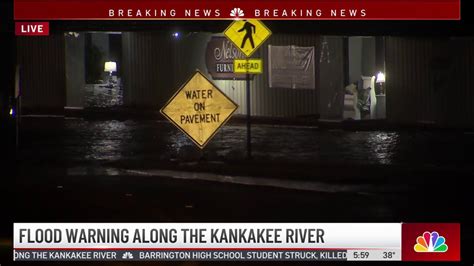 Kankakee River Flash Flood Warning Continues Nbc Chicago
