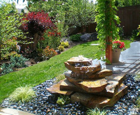 Boise Landscape Design And Build Fountains Backyard Outdoor Water