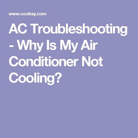 Ac Troubleshooting Why Is My Air Conditioner Not Cooling Air