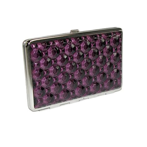 Complement your handbag of choice with designer wallets, card holders and purses from a host of coveted names, each displaying immaculate craftsmanship in which to house your precious monetary essentials. Womens Gemz Business Card Holder by CTM® | Card Cases ...
