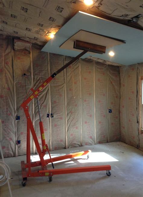 Drywall Lift By Motronic Homemade Drywall Lift Constructed From A