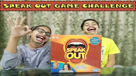 Funny Kids Speak Out Game Challenge Youtube