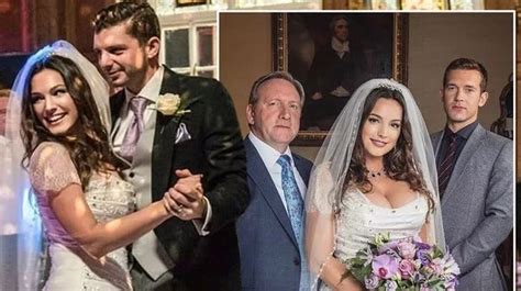 Kelly Brook Makes Perfect Bride As She Dons Wedding Dress For Midsomer Murders Cameo Mirror Online