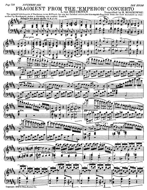 piano concerto no 5 op 73 beethoven ludwig van imslp free sheet music pdf download