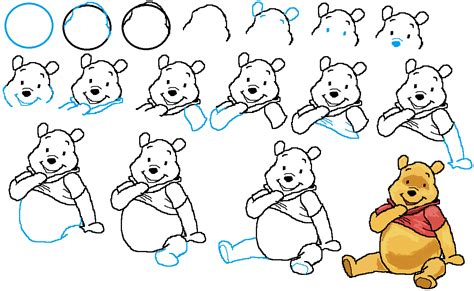 How To Draw Winnie The Pooh A Step By Step Tutorial Geniuss