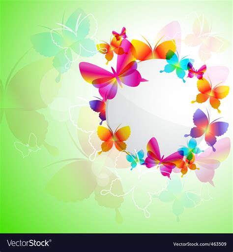 Butterfly Background Royalty Free Vector Image