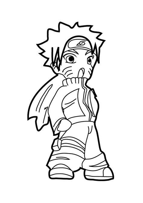 133 Dibujos De Naruto Para Colorear Oh Kids Page 3