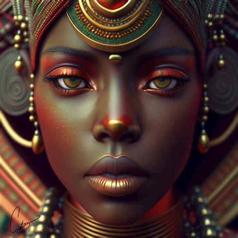 Black Women Art Black Magic Egyptian Goddess Art African Goddess