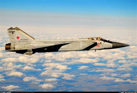 Mig 31 Foxbat Fighter Jets Military Aircraft Russian Air Force