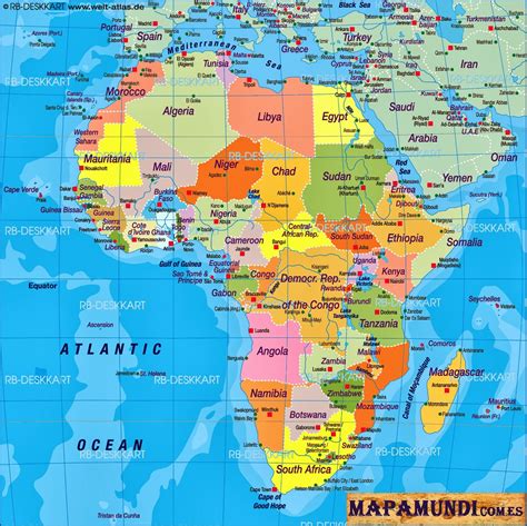 Mapa Da Africa Atual Images And Photos Finder