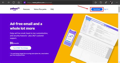 How To Create A Yahoo Mail Plus Account Upgrading From Free Plan