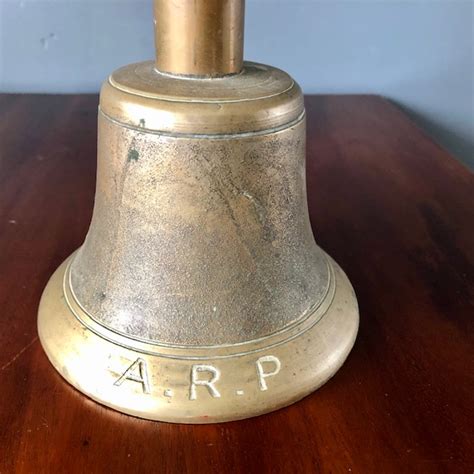 Armoury Antiques And Militaria Ref 1755 Ww2 Fiddian Arp Hand Bell