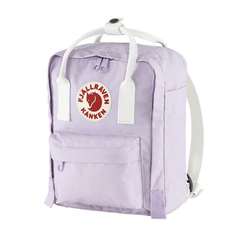 Fjallraven Kanken Mini Backpack Pastel Lavender Cool White The