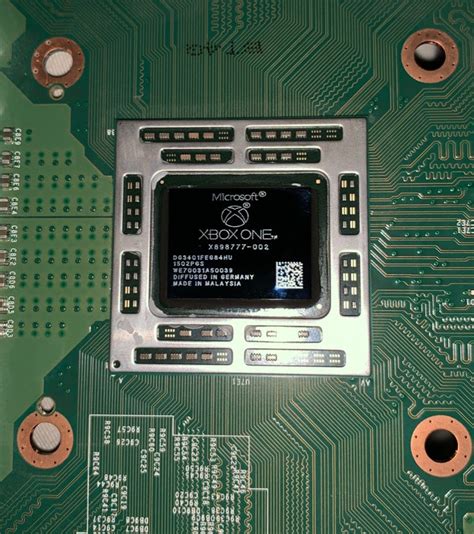 Mildly Interesting That The Processor Of An Xbox One Has Branding Few